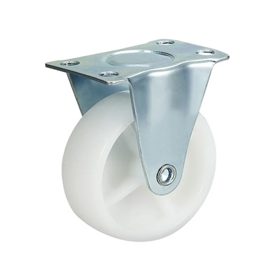 CASTER WHEEL WHITE 2'' NONSWIVEL